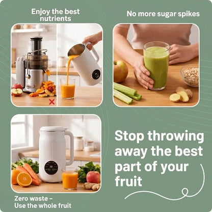 Vitamixia: The 8-in-1 Device That Keeps 100% of Your Fibers (And Cleans Itself)
