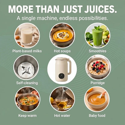 Vitamixia: The 8-in-1 Device That Keeps 100% of Your Fibers (And Cleans Itself)