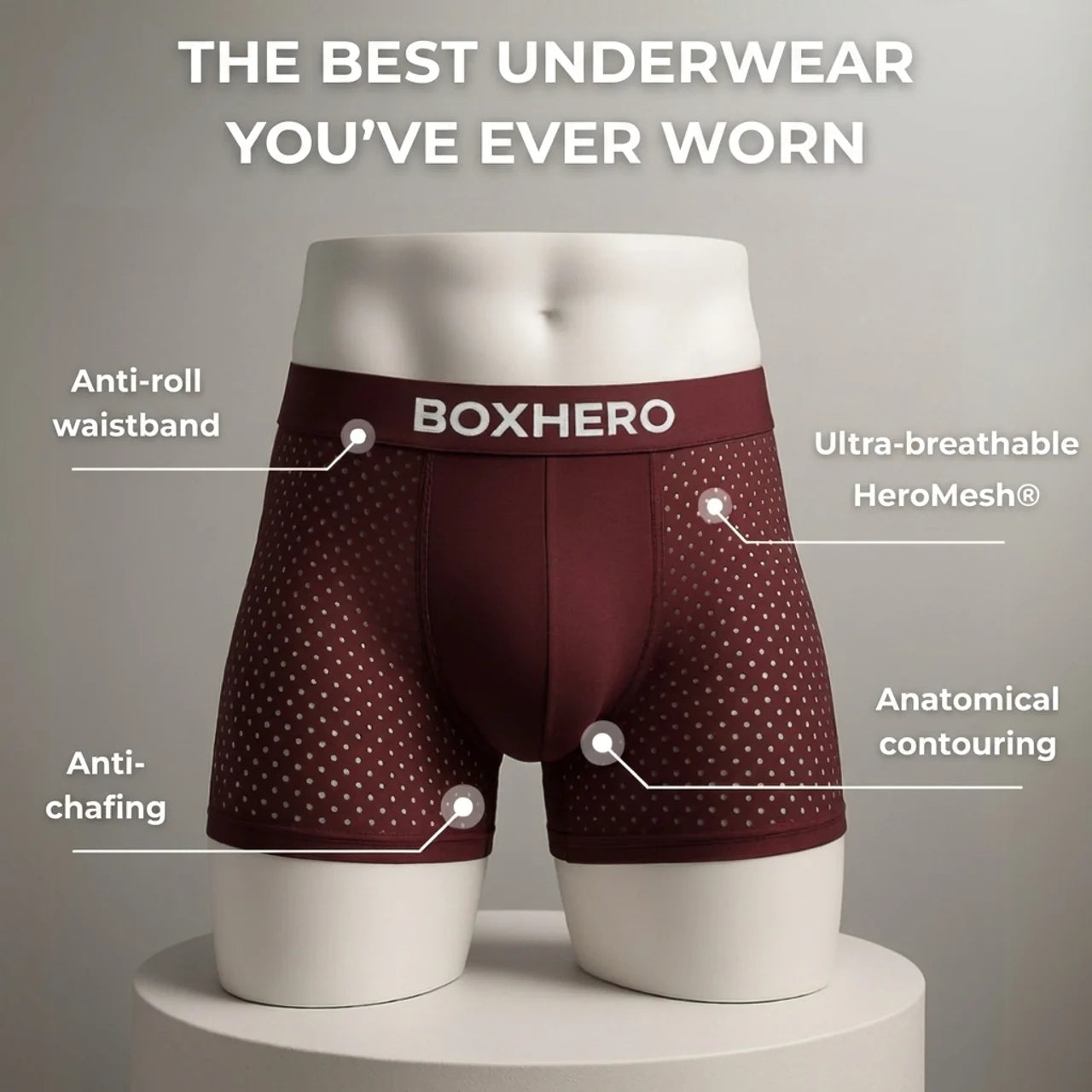 5x Bamboo Fiber Boxer Shorts – Revolutionary All-Day Comfort