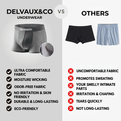 5x Bamboo Fiber Boxer Shorts – Revolutionary All-Day Comfort