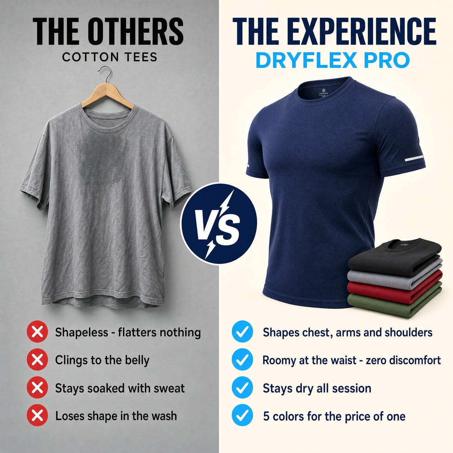 DryPed Pro - The Muscle-Effect Tee