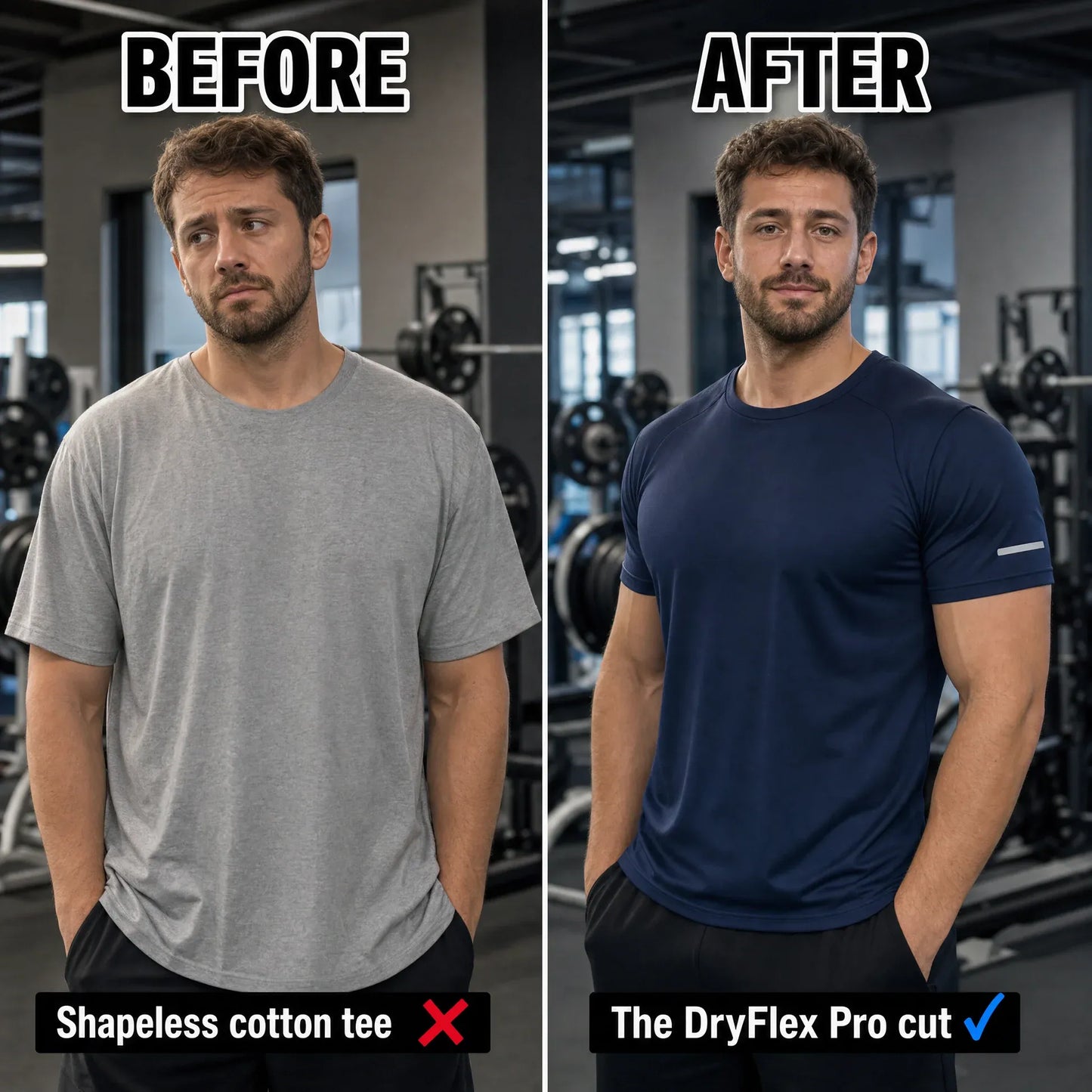 DryPed Pro - The Muscle-Effect Tee